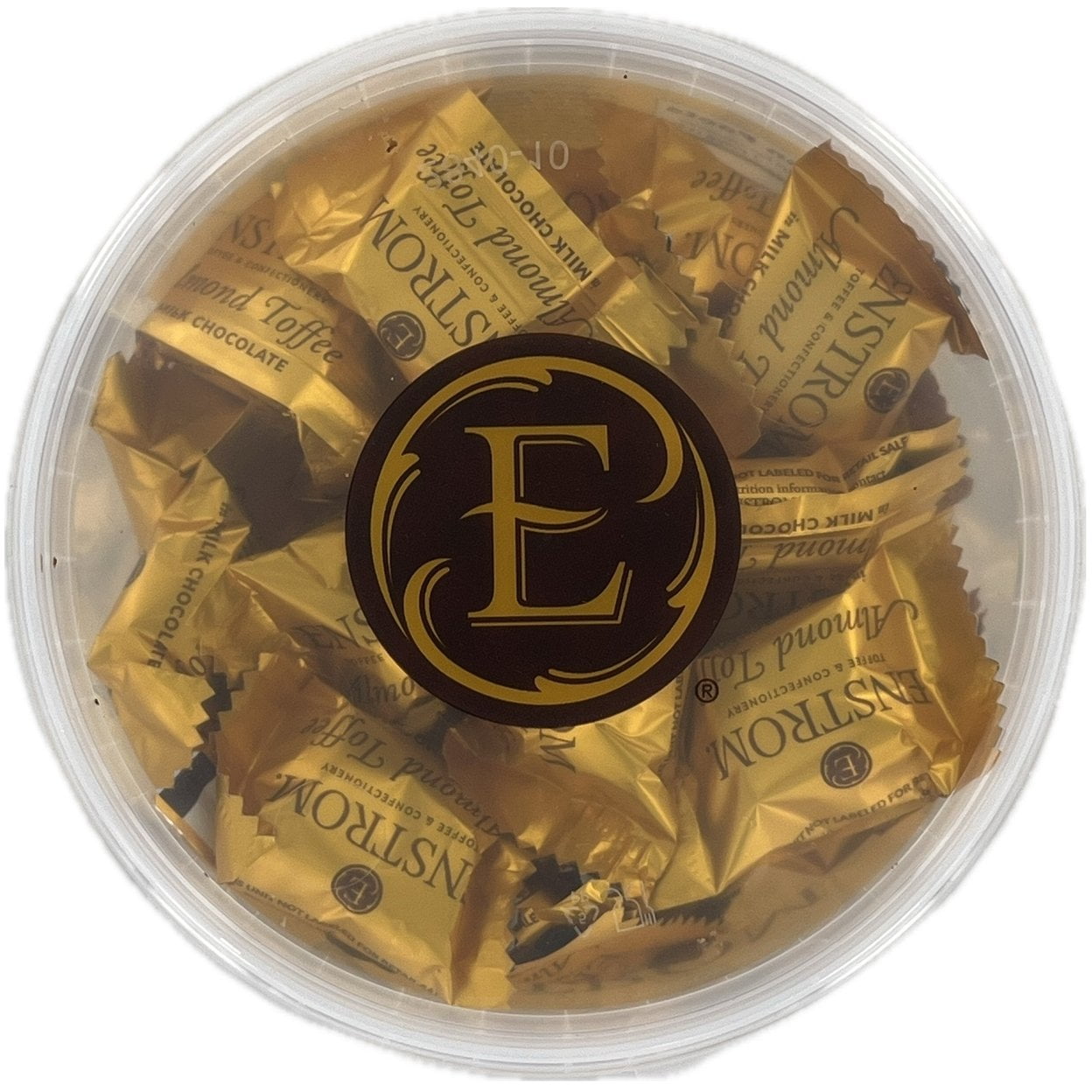 Enstrom Almond Toffee Milk Chocolate Petites 37.5 Ounce (75 Count)
