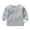 Grey, variant on Baby Long Sleeve Side-Snap Cotton Shirt Unisex Girls Boys Kimono Tee Shirts Top,Size 1-12 Months Grey 52