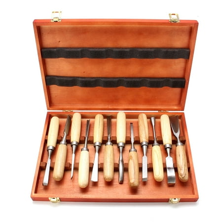 Tools Wood Chisel - 12 Pcs Wood Carving Hand Chisel Tool Set Woodworking Professional Gouges New