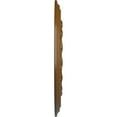 thumbnail image 4 of Ekena Millwork 15 3/8"OD x 3 5/8"ID x 1"P Federal Ceiling Medallion (Fits Canopies up to 8 1/2"), Hand-Painted Smokey Topaz, 4 of 6