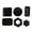Black, variant on Suodoka 6-Piece Nonstick Carbon Steel Bakeware Set - Black Baking Pans for Muffins, Cakes, Toast, and Pizza (10.4 inches / 26.4 cm)