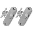 thumbnail image 1 of 2 piezas de cerradura de puerta de granero, pestillos de puerta corrediza, pestillos de puerta de 90 grados, pestillos de puerta que se abren hacia afuera, 1 of 6