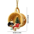 thumbnail image 2 of 9pc Ornaments Christmas Tree Ornaments Christmas Gifts Home Decoration, 2 of 7