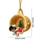 thumbnail image 3 of Adornos colgantes navideños, decoraciones navideñas, regalos navideños, 9 piezas, adornos para árbol de Navidad, regalos navideños, decoración del hogar, colgantes., 3 of 8