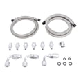 thumbnail image 2 of Power Steering Pump Hose Kit, High Strength Power Steering Lines Kit Nylon Stainless Steel Rustproof  for Cars, 2 of 7