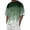 #02Mint Green, variant on Men's Graphic Crewneck Tshirt Plus Size Short Sleeve Gradient Color Casual Big and Tall Tees Pink 4XL