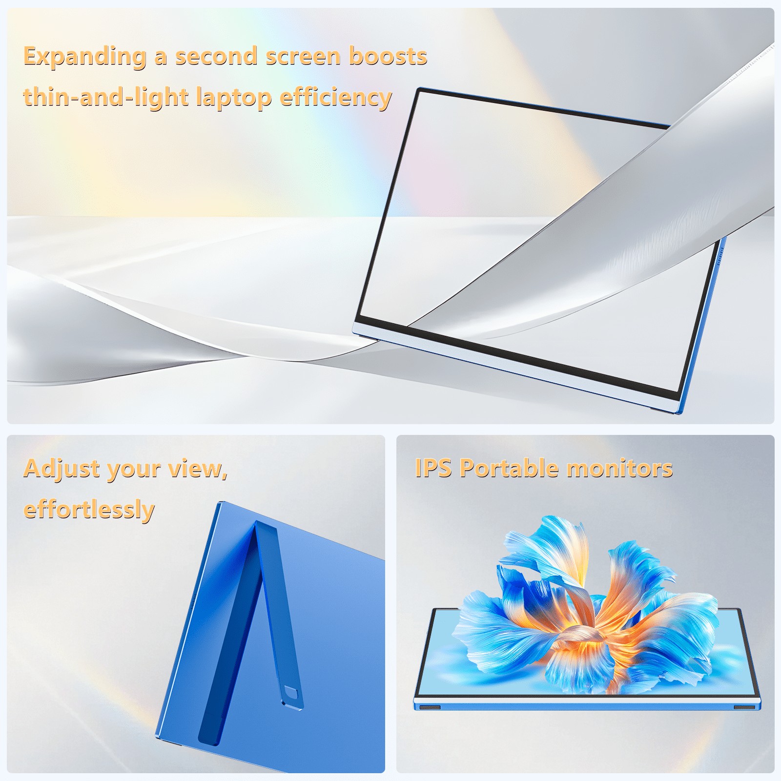 16" 1920x1200P IPS Gaming Computer Monitor with Kickstand