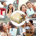 thumbnail image 5 of Vintage Wildflower Butterfly Wearable Blanket Hoodies for Women Men Adults Butterfly Lovers Cozy Warm Beautiful Floral Butterflies Hooded Blankets for Home Couch Decor 50x60 Inch, 5 of 5