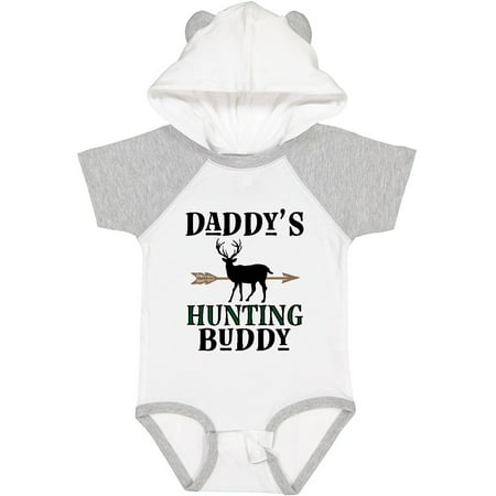 

Inktastic Daddy Hunting Buddy Bow Hunter Gift Baby Boy Bodysuit