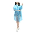 thumbnail image 1 of Advancent 10 piezas impermeable de un solo senderismo Camping impermeable Poncho transparente viaje mujeres hombres impermeable ciclismo Paraguas de lluvia Azul, 1 of 6