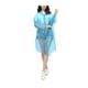 thumbnail image 1 of Advancent 10 piezas impermeable de un solo senderismo Camping impermeable Poncho transparente viaje mujeres hombres impermeable ciclismo Paraguas de lluvia Azul, 1 of 6