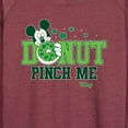 thumbnail image 3 of Disney - Donut Pinch Me - Women's Lightweight French Terry Long Sleeve Shirt, 3 of 5