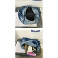 thumbnail image 3 of CoCopeaunt Fashion Denim Tote Shoulder Bag for Women Men Vintage Large Hobo Crossbody Bag, 3 of 8