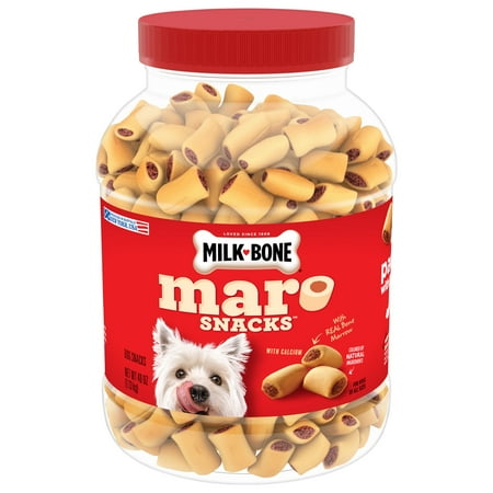 UPC: 0079100923274 | Milk-Bone MaroSnacks Small Dog Treats With Bone Marrow  40 oz.