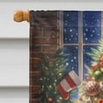 thumbnail image 3 of English Bull Terrier and Santa Claus House Flag, 3 of 7