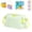Mint green, variant on Waterproof Silicone Bag for Beach Pool Travel, Leakproof & Durable Lightweight Travel Pouch, Easy to Clean, Summer Handheld Storage Bag Washable for Beach Hiking Camping,Mint green,Mint green