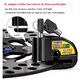 thumbnail image 2 of Candado Disco Alarma Bloqueo Moto Bicicleta Impermeable 110db Negro Lab.G Candado Alarma, 2 of 4