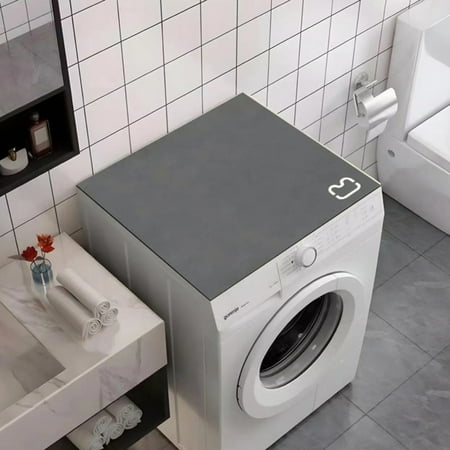 

Nvzi-a washing machine dryer dust mat used for top creative washing machine dust mat quick drying water absorbing mat kitchen laundry room top protective mat ( 23.6*19.7in A24)