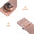 thumbnail image 3 of unbranded 1Jgo Para Gabinete Con Hasp De Inoxidable Y Hierro Cerradura Segura Marrón, 3 of 6