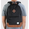 thumbnail image 4 of Heritage Canvas Backpack - Black, 4 of 5