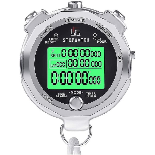 Sxbd Melt Stopwatch, Clock Daily Rainproof Digital Timer For Sports Match