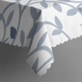 thumbnail image 4 of Rectangular Tablecloth 60x84 Inch – Waterproof Polyester Printed Table Cover, Wrinkle Resistant, Washable for Kitchen & Dining, Floral Flowers Theme, 4 of 6