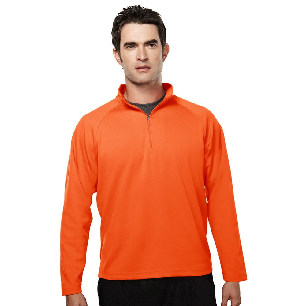 TriMountain TriMountain Men's Big And Tall 1 4 Zip Pullover Shirt