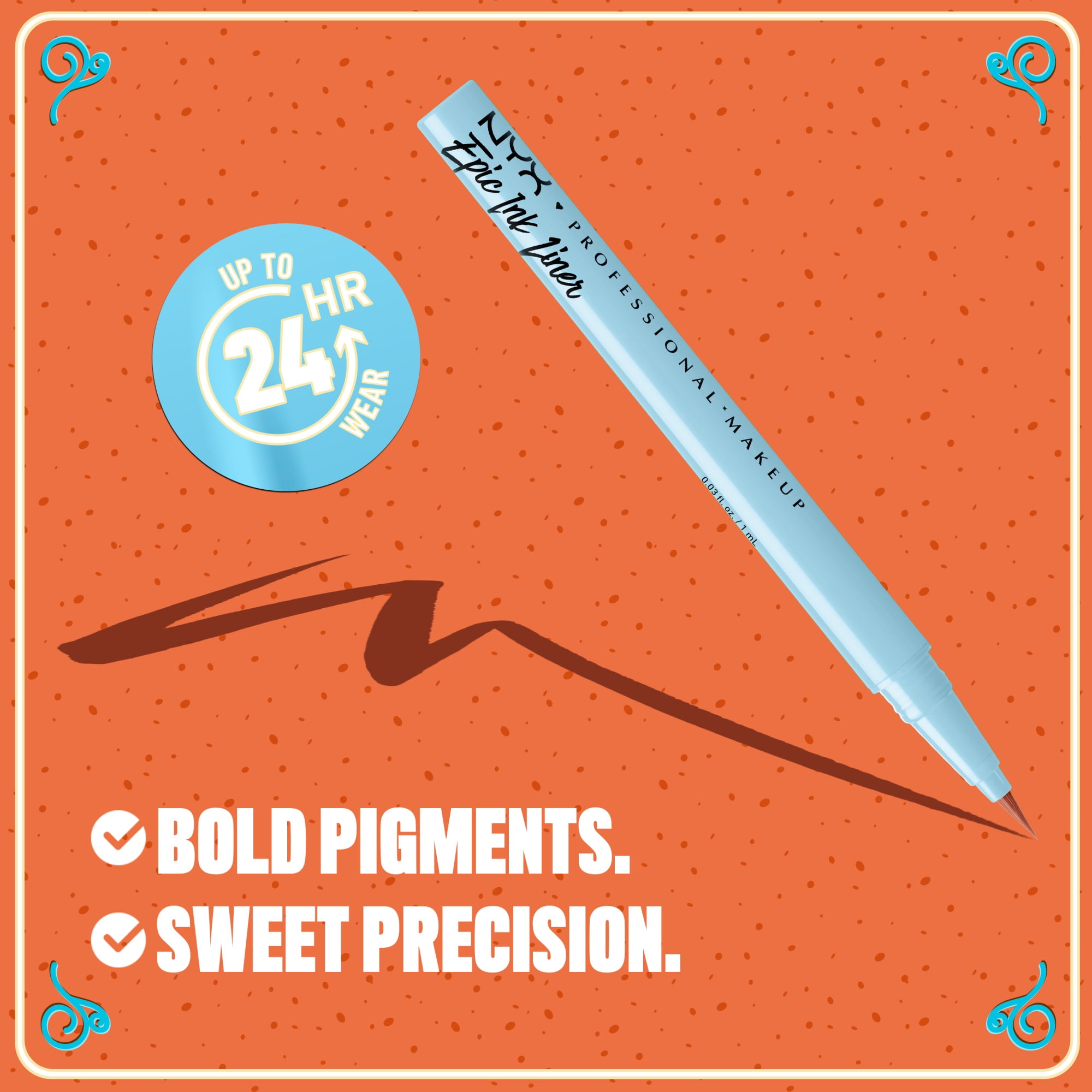 NYX Professional Makeup Holiday Candy Swirl Eyeliner Gingersnap Swirl