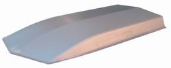 40 Inch Fiberglass Cowl Induction Hood Scoop - 3.5" High, Universal Fit, Easy To Install
