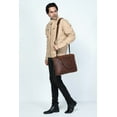 thumbnail image 6 of Men's Contemporary Tan Leather Jacket, 6 of 8