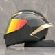 thumbnail image 3 of Casco de motocicleta con patrón de fibra de carbono, personalidad, para hombres y mujeres, cobertura total, carreras de motocicletas, ala trasera grande, capacidad 3C, 3 of 4