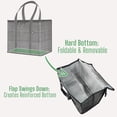 thumbnail image 3 of Bolsa Térmica VENO Pack de 2 para Entrega de Comida con Fondo Rígido, 3 of 7