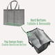 thumbnail image 3 of Bolsa Térmica VENO Pack de 2 para Entrega de Comida con Fondo Rígido, 3 of 7