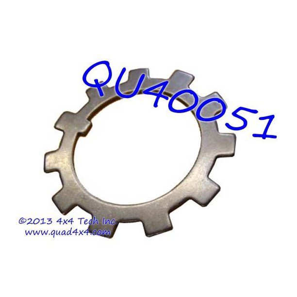 QU40051 2" Tabbed Spindle Nut Lock Washer for Dana 60, Dana 70 Axles