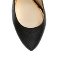 thumbnail image 4 of Jessica Simpson Womens Parisah Rumba Snake Print Pump Heels (Black, 9), 4 of 4