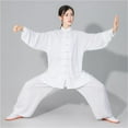 thumbnail image 5 of Chinese Tai Chi Uniform Cotton Wushu Kung Fu Clothing Martial Arts Wing Chun Suit Taichi Performance Tang Suit, 5 of 7