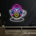 thumbnail image 4 of Glowneon Sloth In Cup Neon Sign For Coffee Shop Decor, Sloth Led Sign, 4 of 5