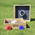 thumbnail image 2 of GoSports Premium Birch Wood Washer Toss Game, 2 of 6