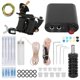 thumbnail image 5 of Juego de máquina de tatuaje de bobina Cable de clip Pedal de pie Fuente de alimentación Aguja Kit de práctica de tatuaje para principiantes (90‑265 V) Enchufe de EE. UU., 5 of 10