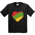 thumbnail image 3 of Inktastic Black History Heart Youth T-Shirt, 3 of 5