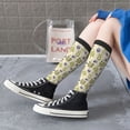 thumbnail image 3 of Lsque Skull Snake Printed Crew Socks Men's Women's LightWeight Thin Casual Calf Socks ,Knee High Socks,Cotton Socks, 3 of 9