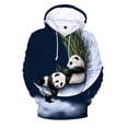 thumbnail image 2 of Sudadera con capucha con estampado 3D de panda para hombre y niño, ropa de calle divertida a la moda, sudaderas con capucha, ropa unisex de invierno Harajuku, 2 of 4