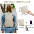 thumbnail image 3 of Lightweight Daypack For Outdoor Hiking Travel Sports Compact Rucksack With Comfortable Strays, 3 of 6