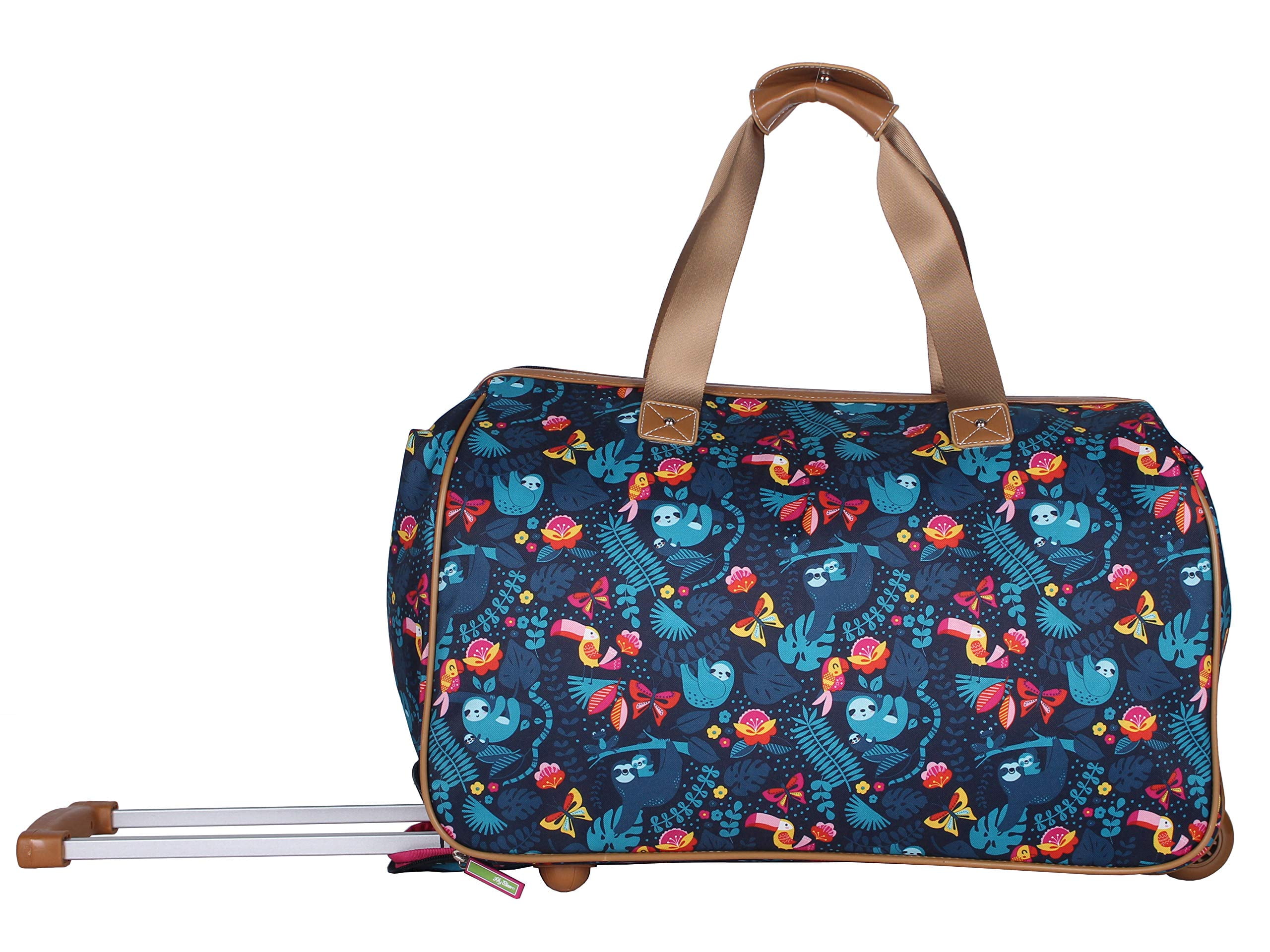 Lily Bloom Women's 22" Wheeled Duffel Bag, Navy