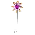 thumbnail image 1 of DOLITY 1 Garden Wind Wind Sculpture Street Path Metal Yard Windmill PInk, 1 of 9