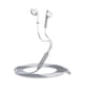 thumbnail image 1 of Auriculares con cable Reducción de ruido Estéreo Juego de disparos Auriculares Teléfono celular 3.5 mm Auriculares intrauditivos Herramienta para jugadores Accesorios para PC de escritorio Gris Blanco Vogacara EL005940-03, 1 of 7