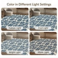 thumbnail image 7 of ODIKA 2'x3' Washable Throw Rug Large Abstract Grey Transitional Mottled Block Layout Muted Plush for Hallway, Study Room, Non-Slip Low Profile, Flatwoven, 7 of 7