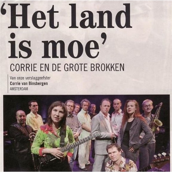 Van Binsbergen / Various - Het Land Is Moe - Music & Performance - CD