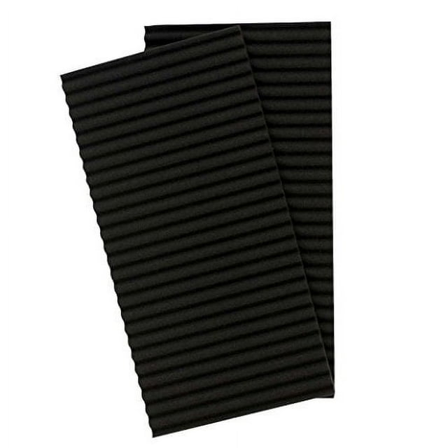 Protección de Temporada para Aire Acondicionado Anyair Pack de 2 Paneles Aislantes de Espuma Negro