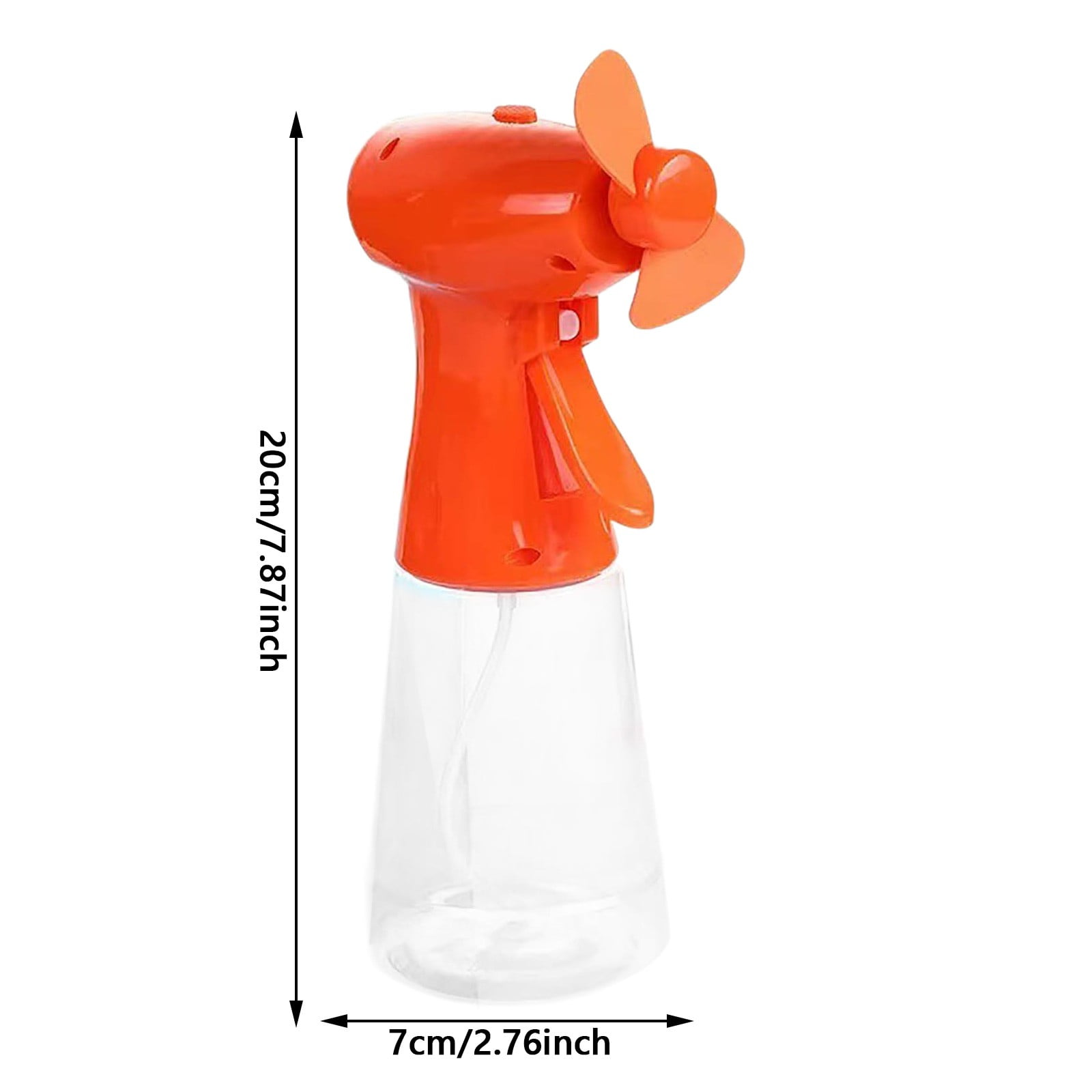 Ventilateur À Main Avec Brumisateurs D'eau, Ventilateur Brumisateurs Poche Portatif, Ventilateurs D'eau Avec Brumisa Teur Fonctionnant Sur Batterie, Ventilateurs À Main Refroidissant, Pour Barbecue(B